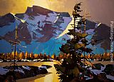 Michael Pacher Paintings - Wind Change - Howe Sound by Michael O'Toole
